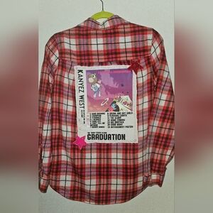Kayne West 'Graduation' Flannel sz L
